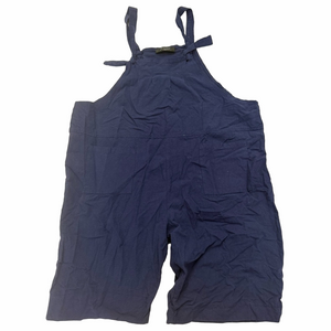 O-nelue 3XL Navy Blue One Piece Shorty Plus Size Woman Lady Overalls